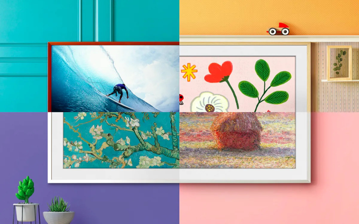 Težko je verjeti, da Samsungova nova Frame TV ni umetniška slika