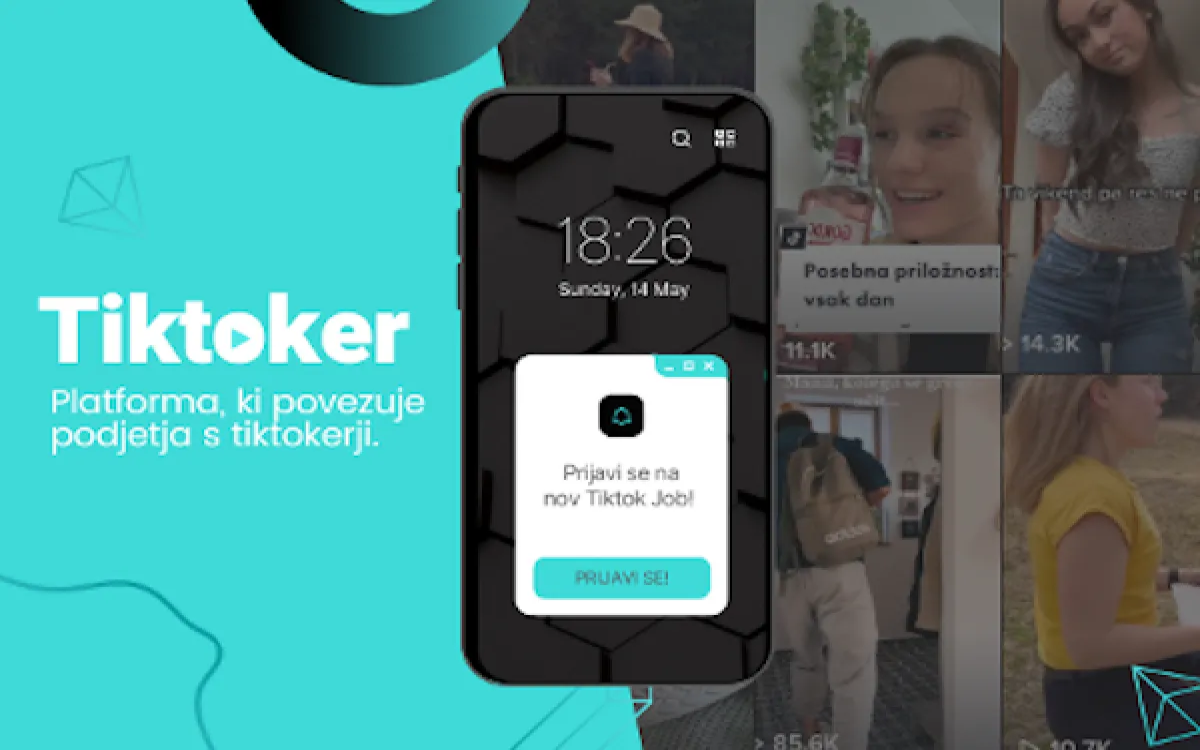 Buzztik, prva slovenska platforma za vsebine na Tiktoku