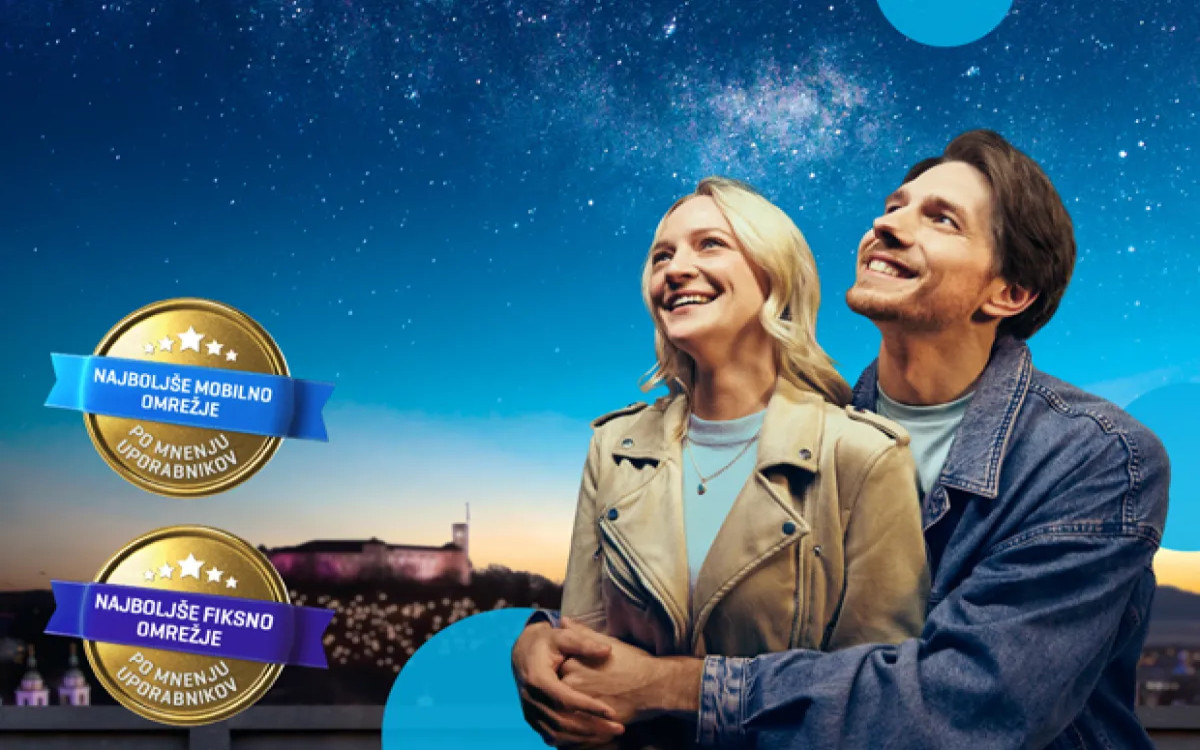 Telekom Slovenije ima najboljše omrežje za vsak trenutek
