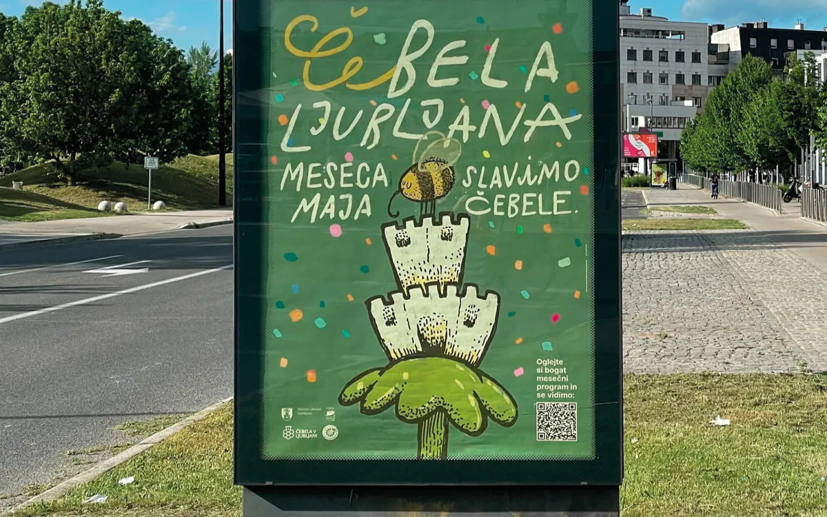 Kako na MOL-u slavijo čebele? S Čebelo Ljubljana!
