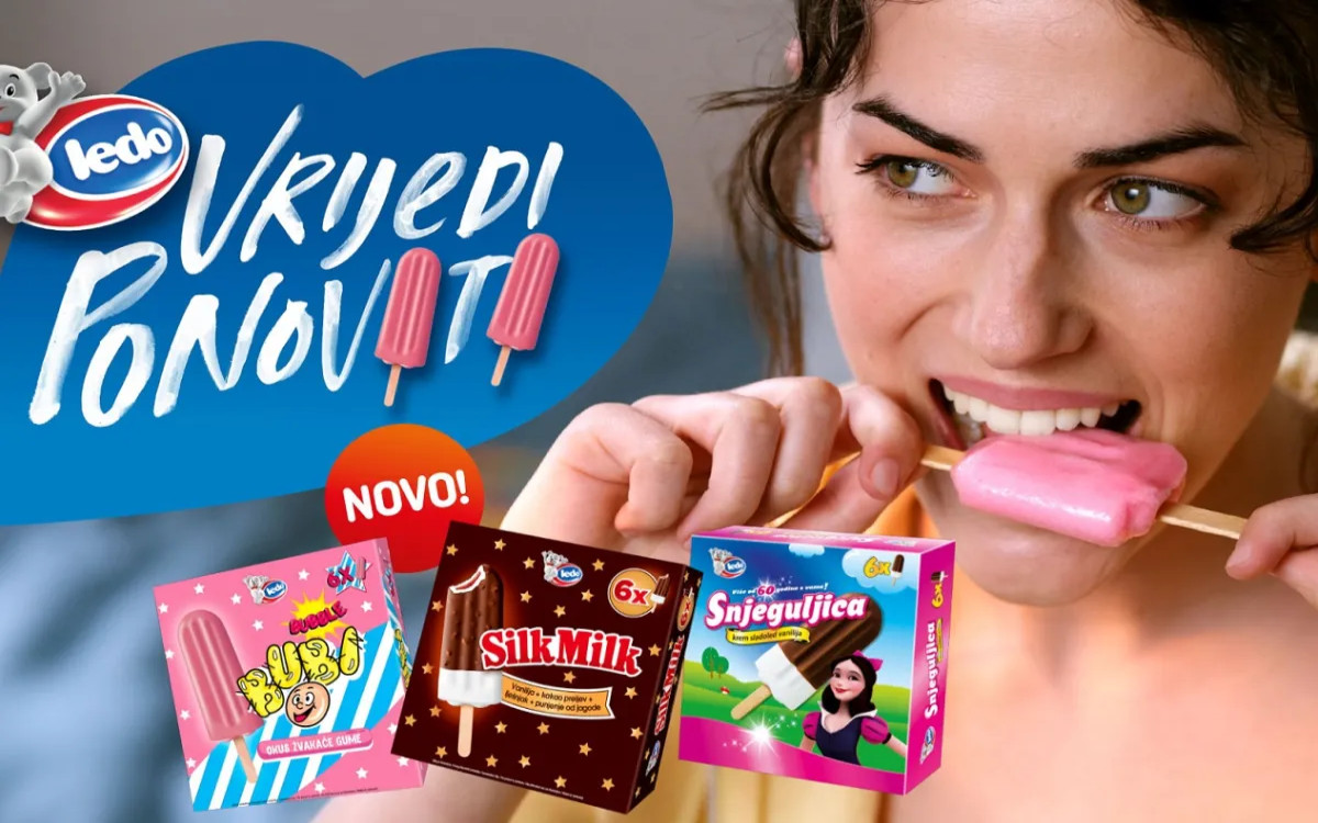 Ledo ob novi embalaži predstavil tudi novo komunikacijsko platformo