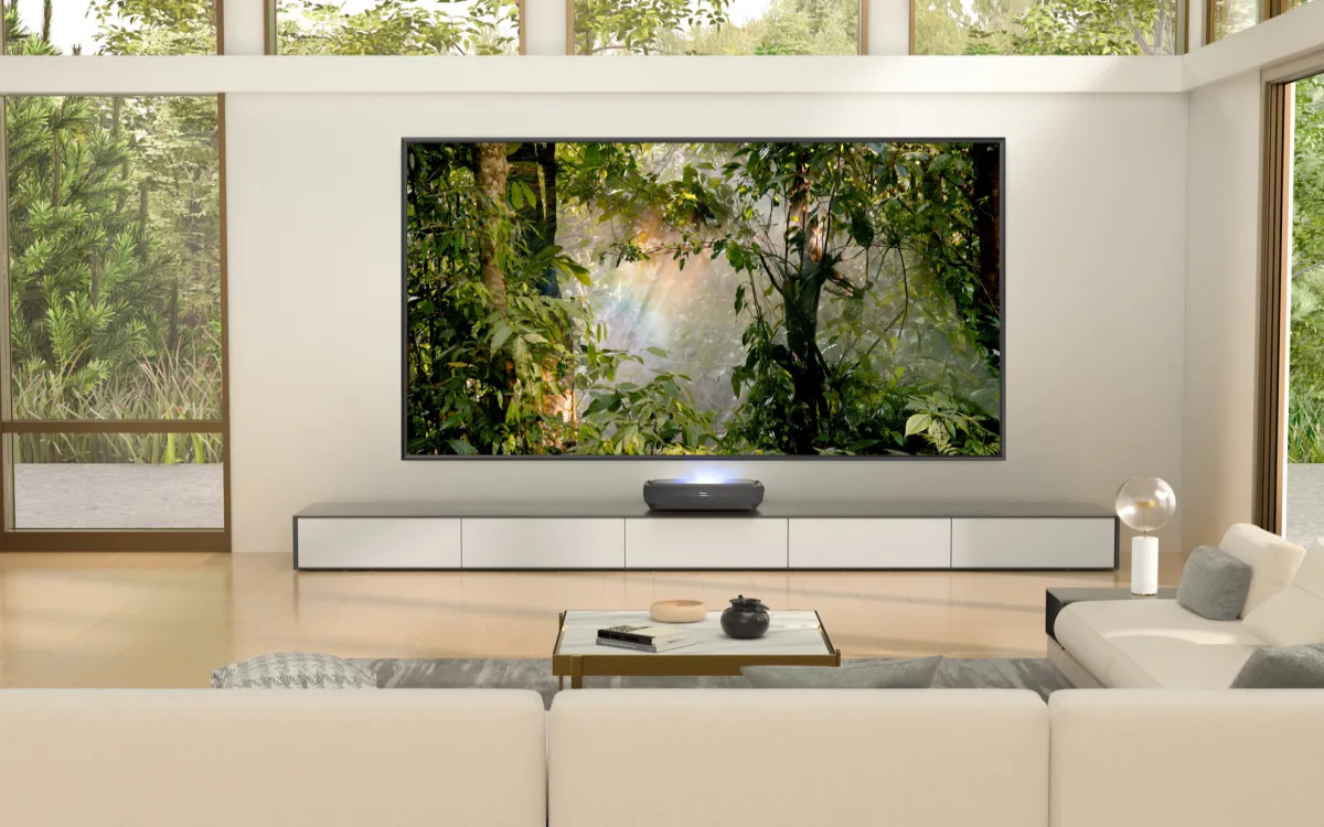 Laserski televizorji za posebno izkušnjo gledanja televizije 