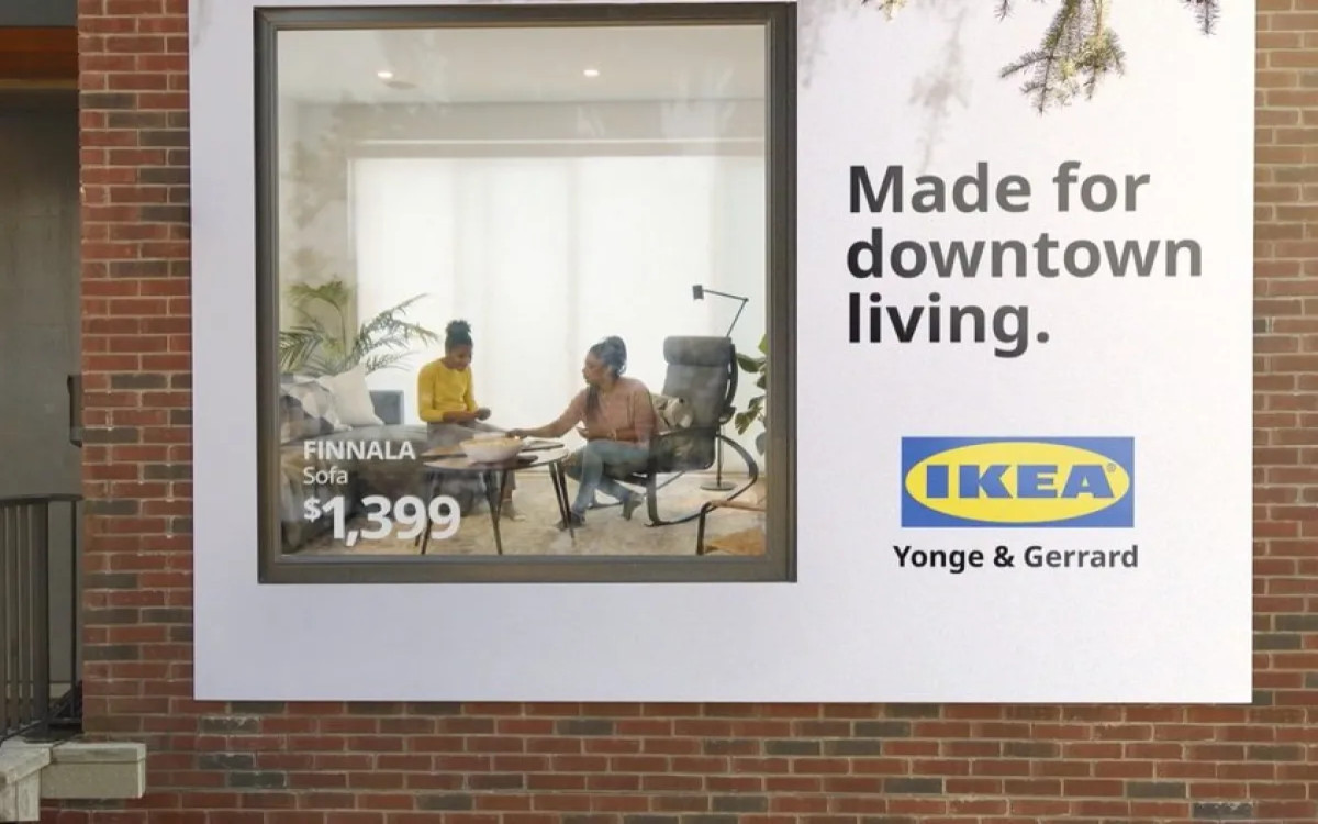 IKEA spremenila domove Kanadčanov v razstavne prostore