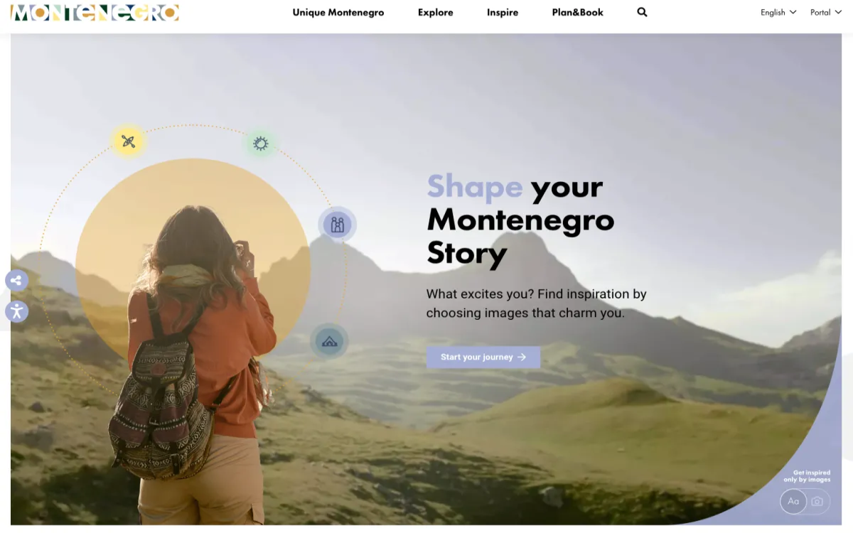 Nov turistični portal Črne gore je delo slovenske agencije