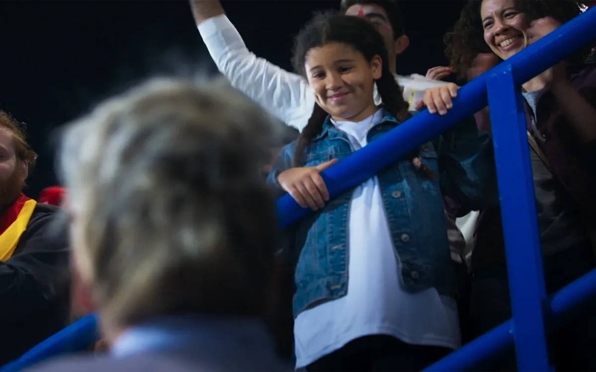 Komunikacijska akcija, ki spodbuja mlade nogometašice