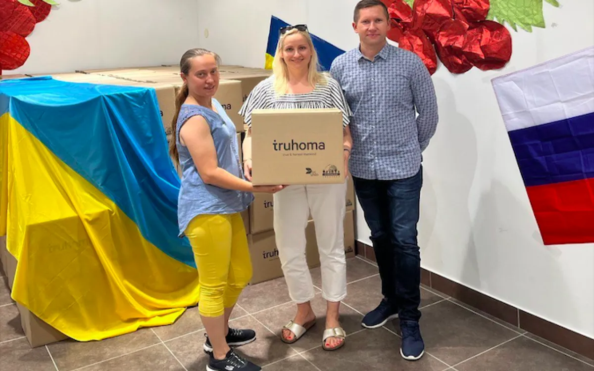 Slovenska NFT-akcija zagotovila 158 paketov hrane ukrajinskim družinam