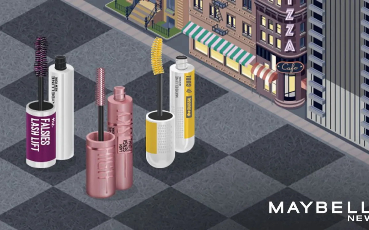 Maybelline: Maskare v računalniški igrici