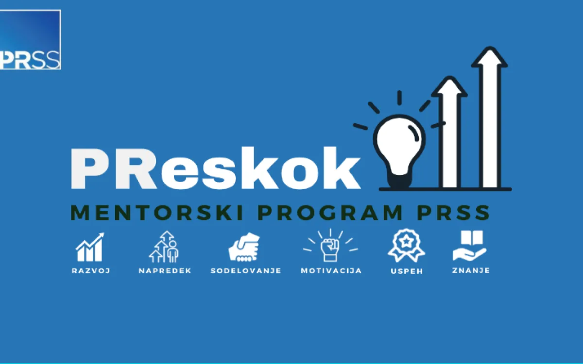 Oktobra se začenja mentorski program PReskok