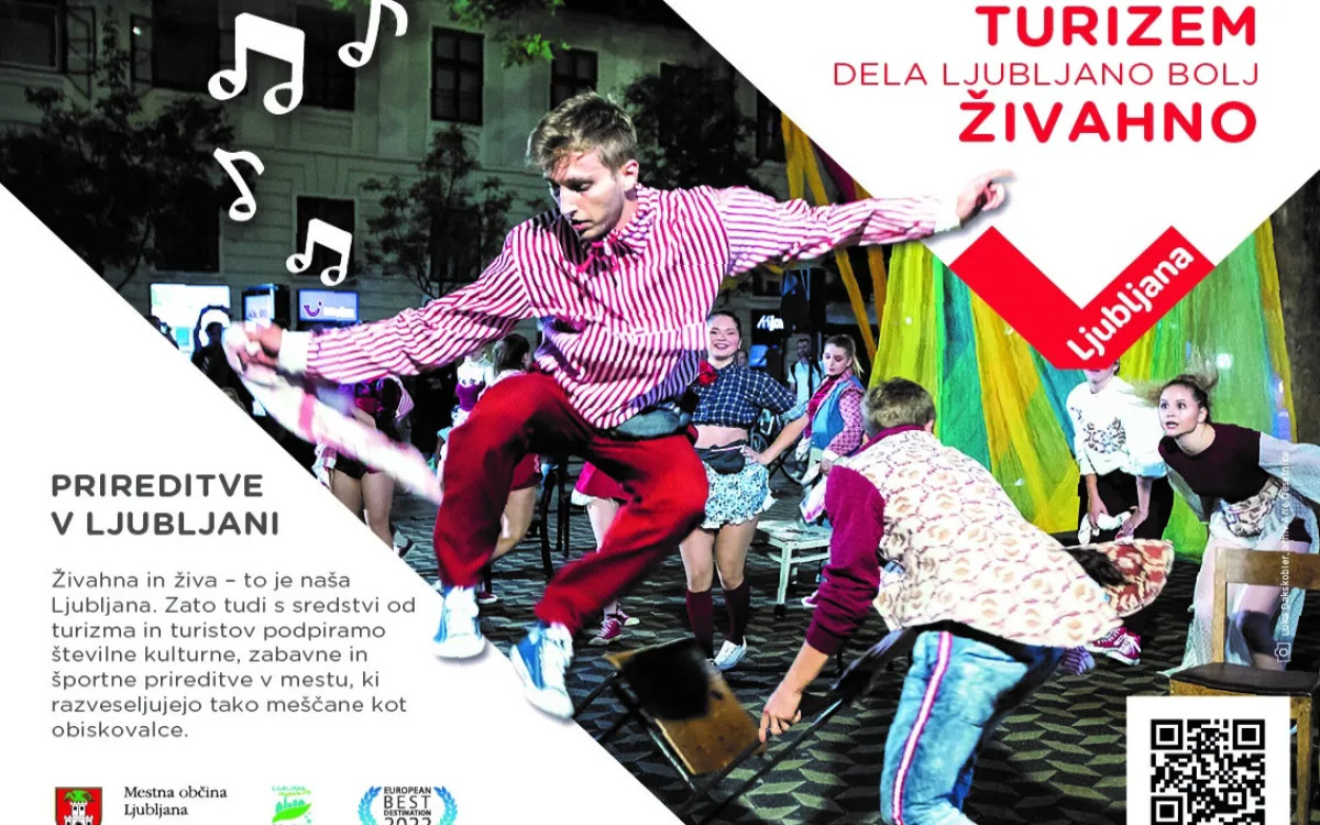 Turizem (ponovno) dela Ljubljano