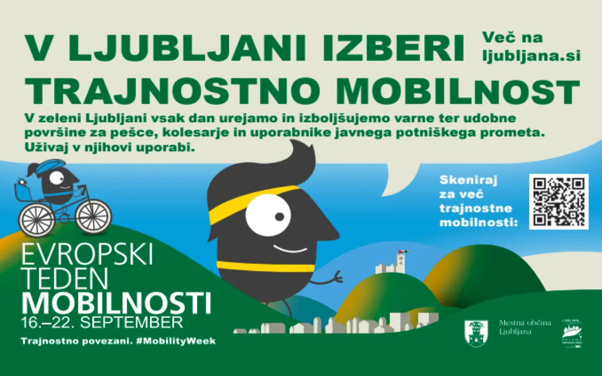 Evropski teden mobilnosti v Ljubljani
