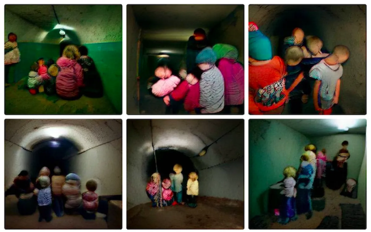 Z umetninami, ustvarjenimi z umetno inteligenco, proti vojni