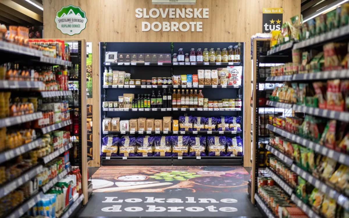 Tuš gourmet&delikatesa zdaj tudi v Nami