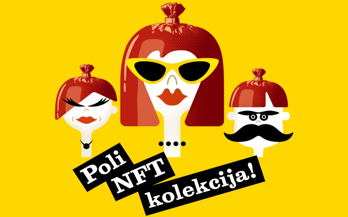 Poli NFT-projekt z novo tehnologijo in dobrodelno noto