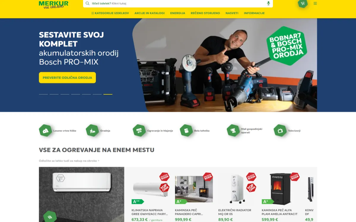 Merkurjeva prenovljena spletna stran še bolj prijazna uporabnikom 