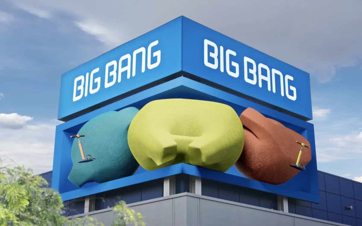 Big Bang znova s poglobljenim 3D-oglasnim zaslonom