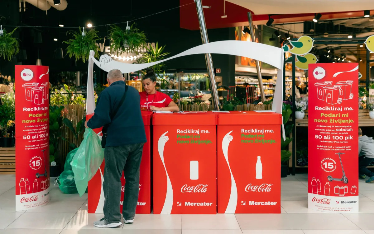 V Sloveniji v dveh mesecih zbrali pol milijona odpadne embalaže pijač