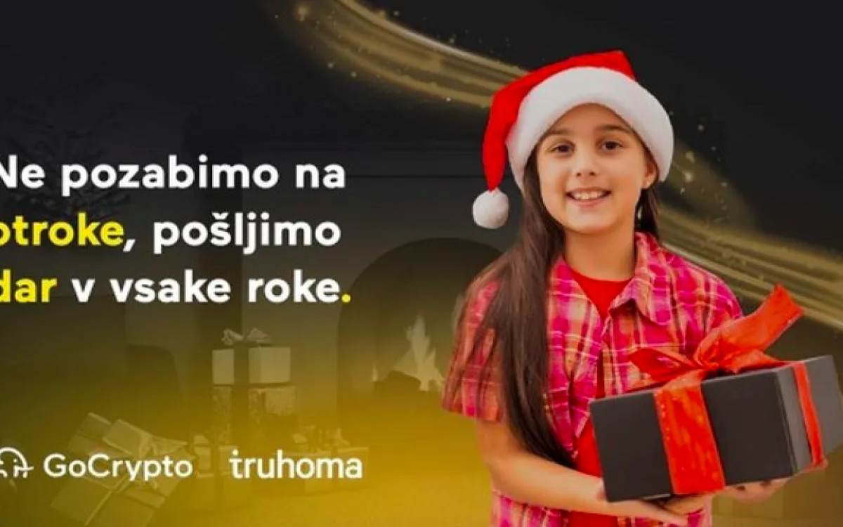 GoCrypto in Truhoma z decembrskim dobrodelnim projektom