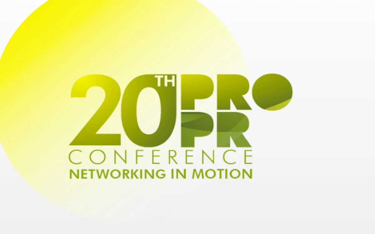 20. konferenca PRO PR bo »zelena« 