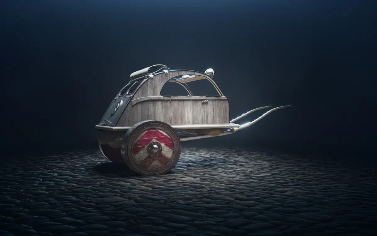 Citroënova konceptna kočija za film Asterix in Obelix 