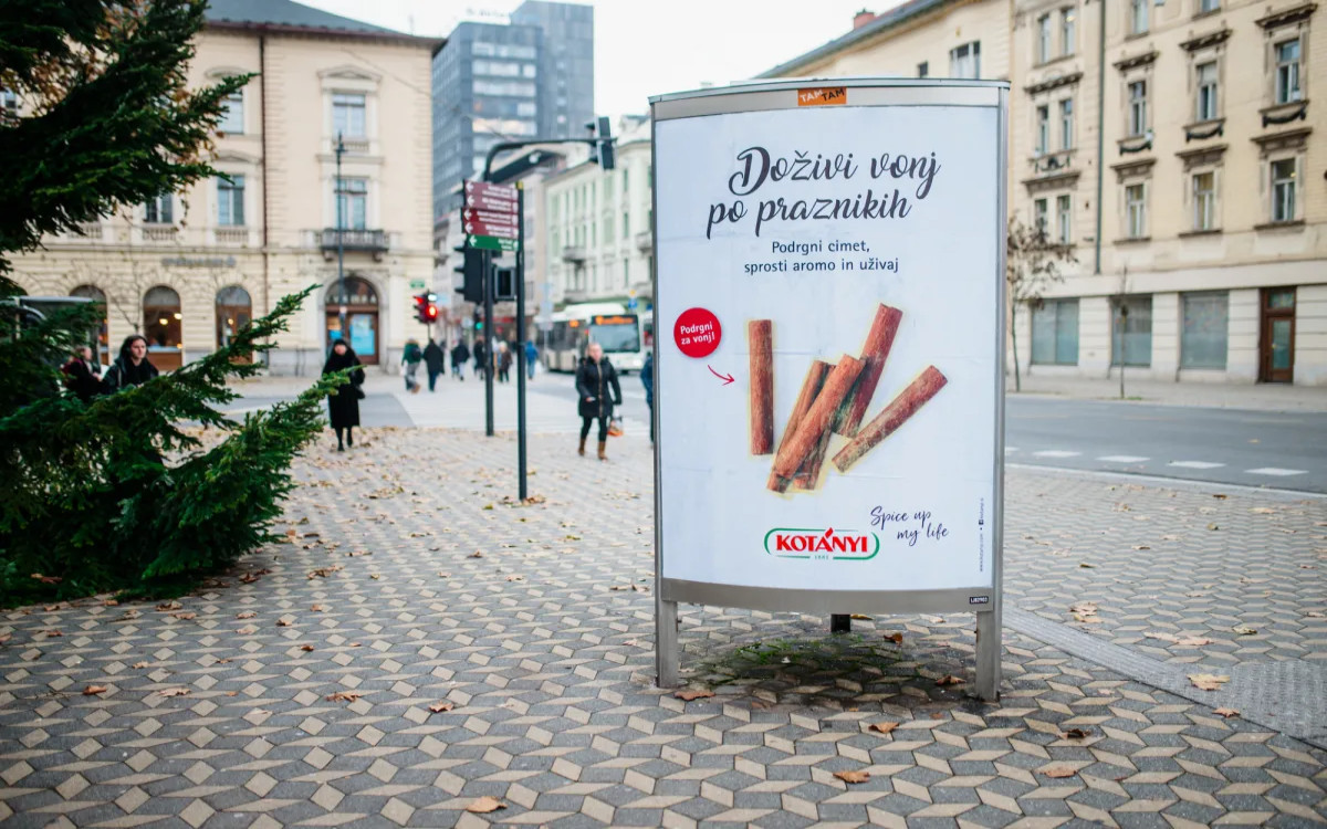 Opazili smo: Dišeči plakati Kotányi