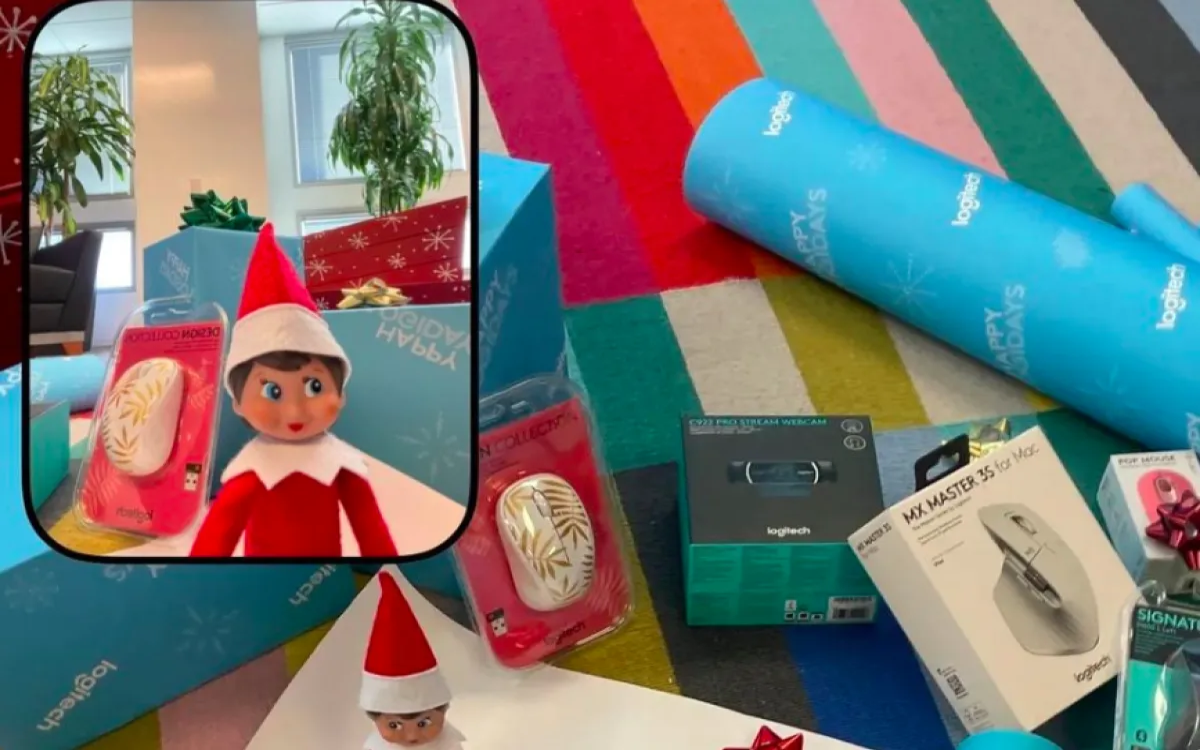 Logitech dodal BeReal v praznične marketinške aktivnosti
