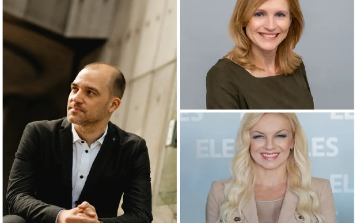 Katja Fašink, Laura Štraus Vuk in Andrej Krajner - dobitniki PRO PR Globe Awards