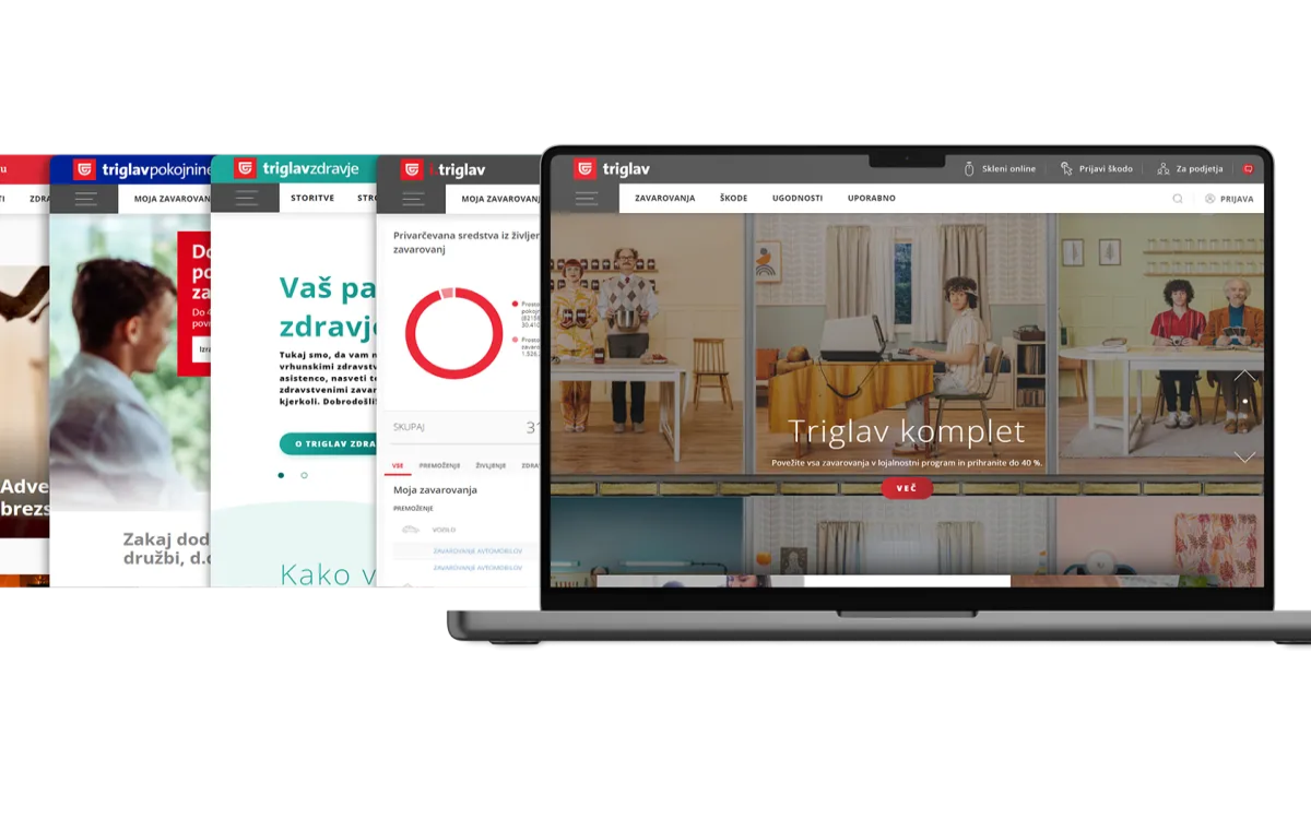 Skupina Triglav x AV studio: Vzorčen primer prenove spletnih strani velikega podjetja 