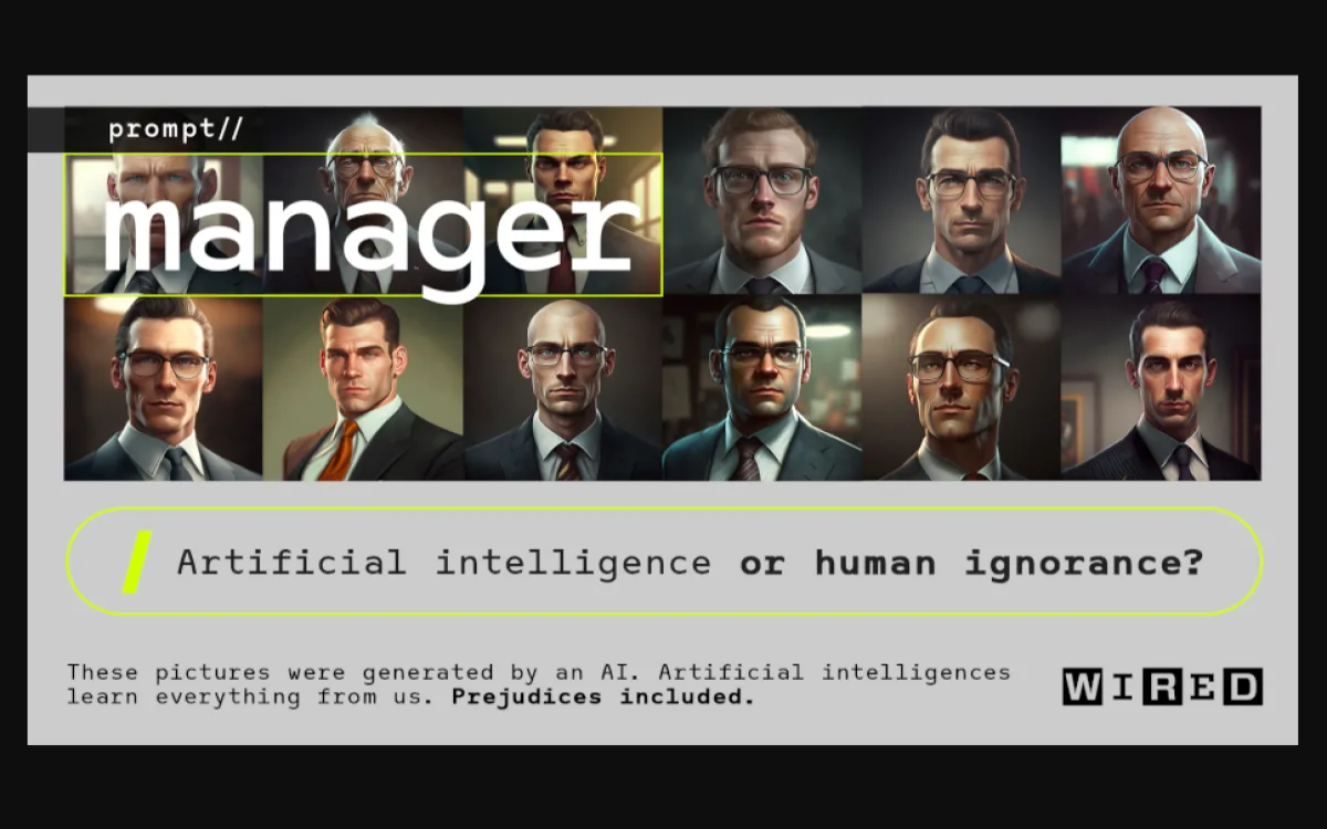 Wired Italia in TBWA: Umetna inteligenca je zelo pristranska