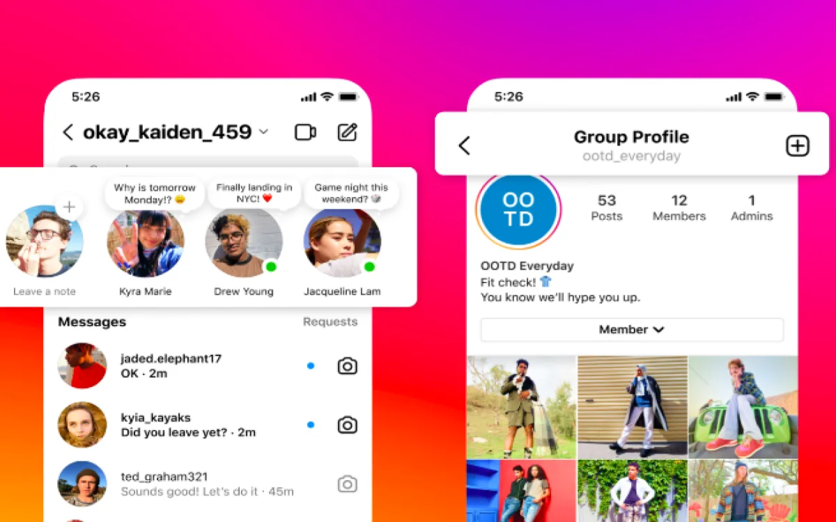Opazili smo: Instagram Notes kot ob začetkih Facebooka