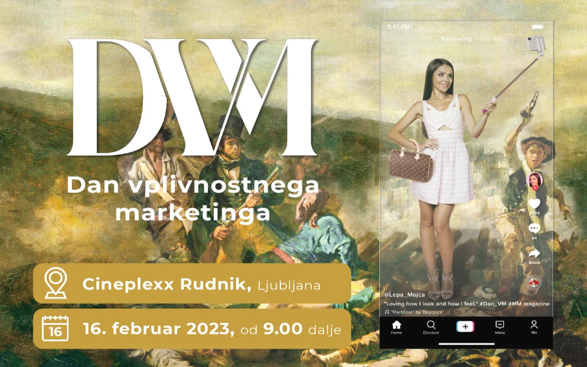 Tri, dva, ena ... Naj se Dan vplivnostnega marketinga začne