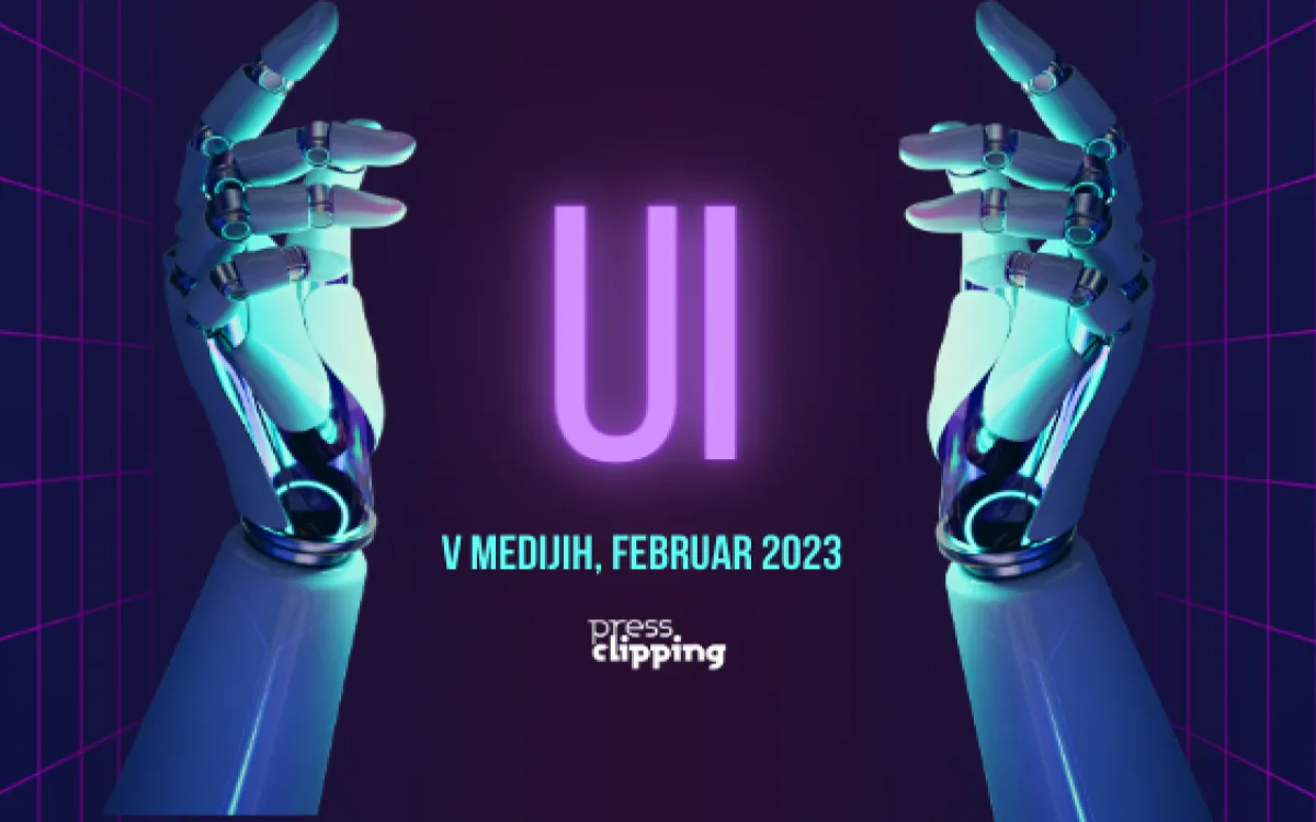 Februarja več kot 2000 medijskih objav o umetni inteligenci