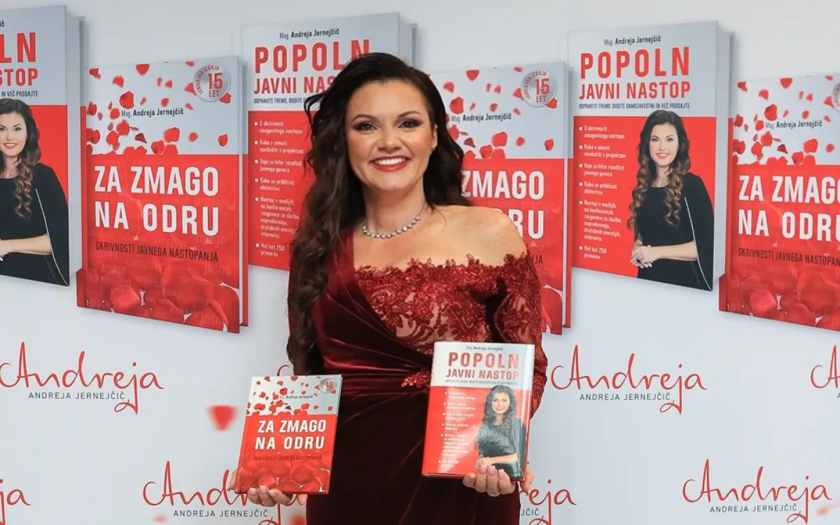 Novi knjigi Andreje Jernejčič