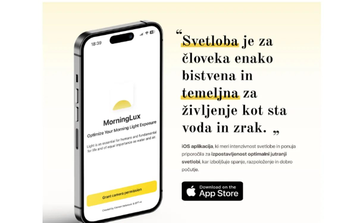 Klemen Selakovič ustvaril aplikacijo le z uporabo umetne inteligence