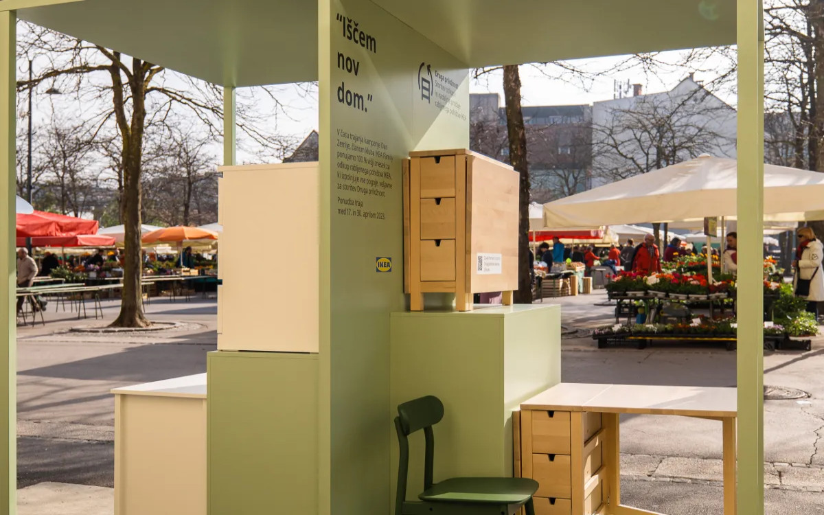 Rabljeno pohištvo z Ikeo do druge priložnosti