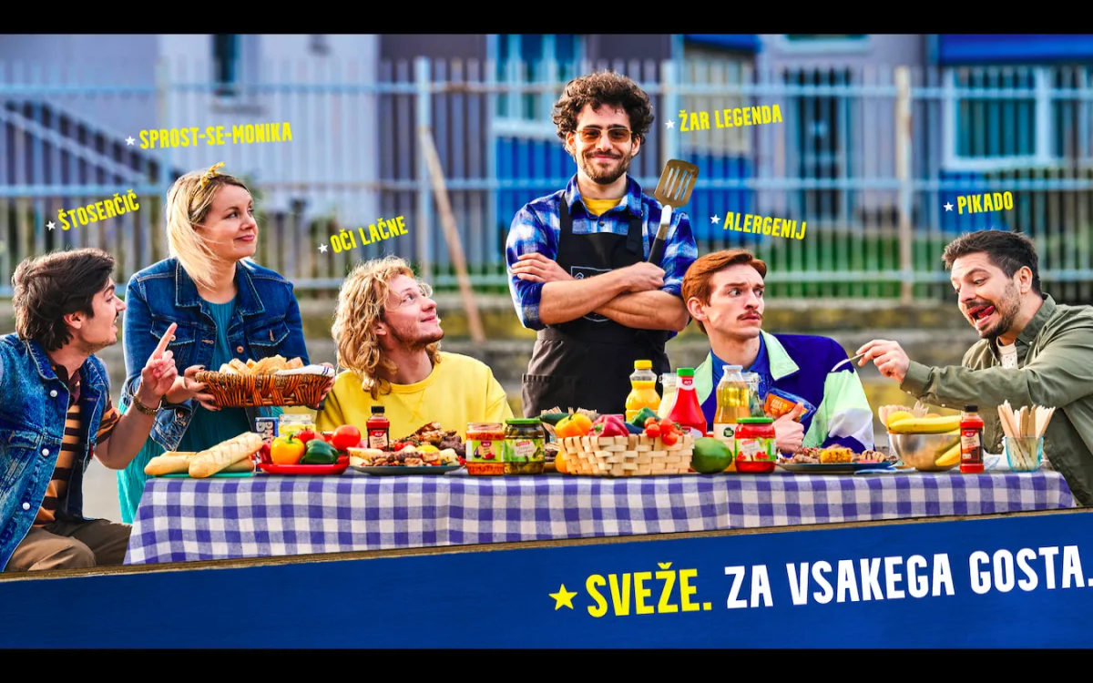 Sveže. Za vsakega gosta.