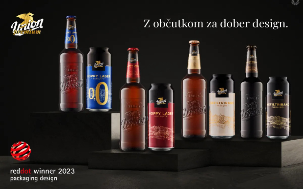 Nagrada Red Dot za linijo Union Premium 
