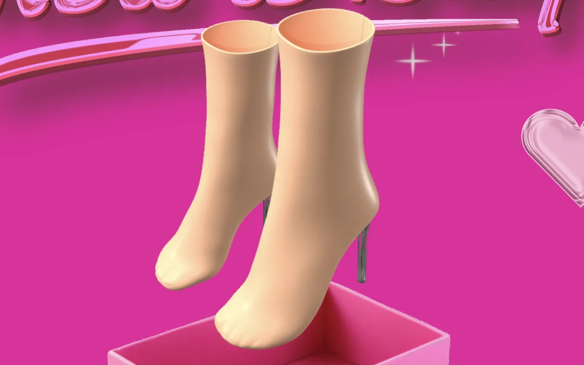 Bi imeli petke z ikoničnim stopalom Barbie?