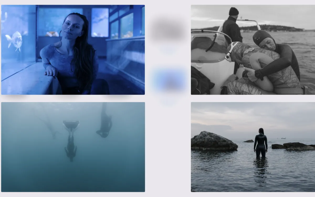STO in Ciril Jazbec v promocijskem filmu ovekovečila potapljačico Alenko Artnik