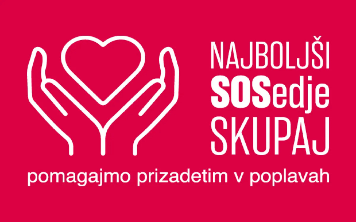 Najboljši SOSed pomaga prizadetim v poplavah 