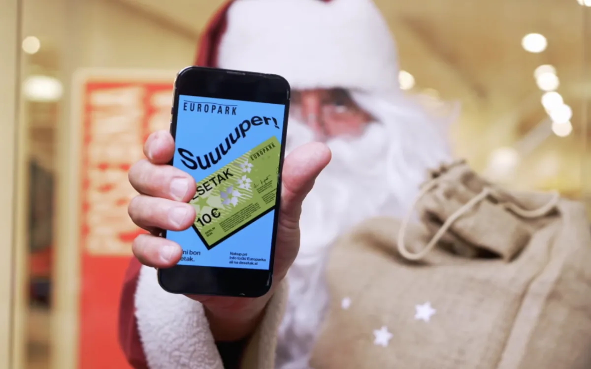 Božičkov poletni obisk Europarka