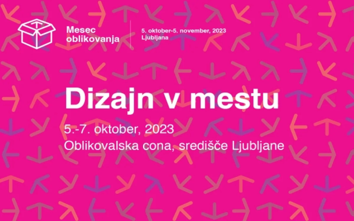 Z Mesecem oblikovanja se v Ljubljani odpira oblikovalska cona