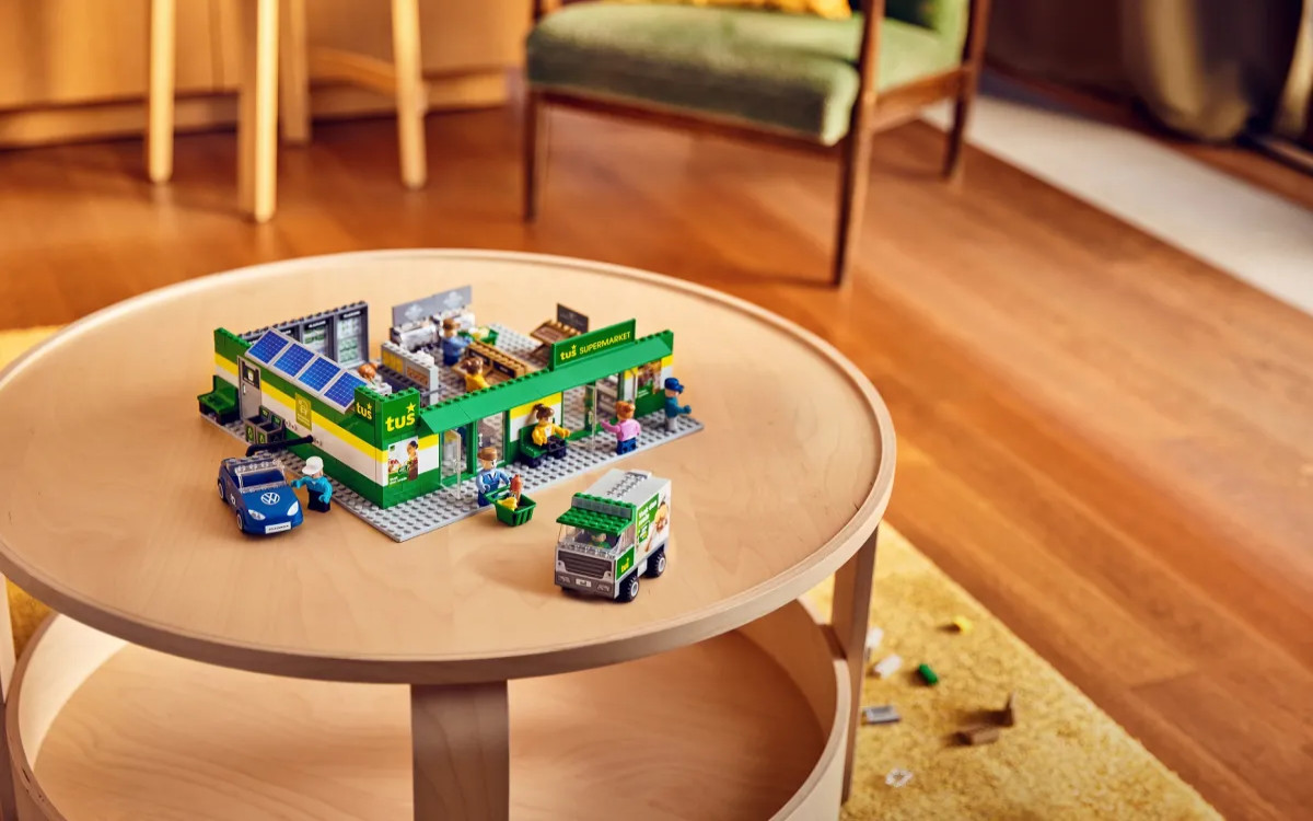 Tuš Bricks: Prepusti se zabavi, svoj Tuš sestavi