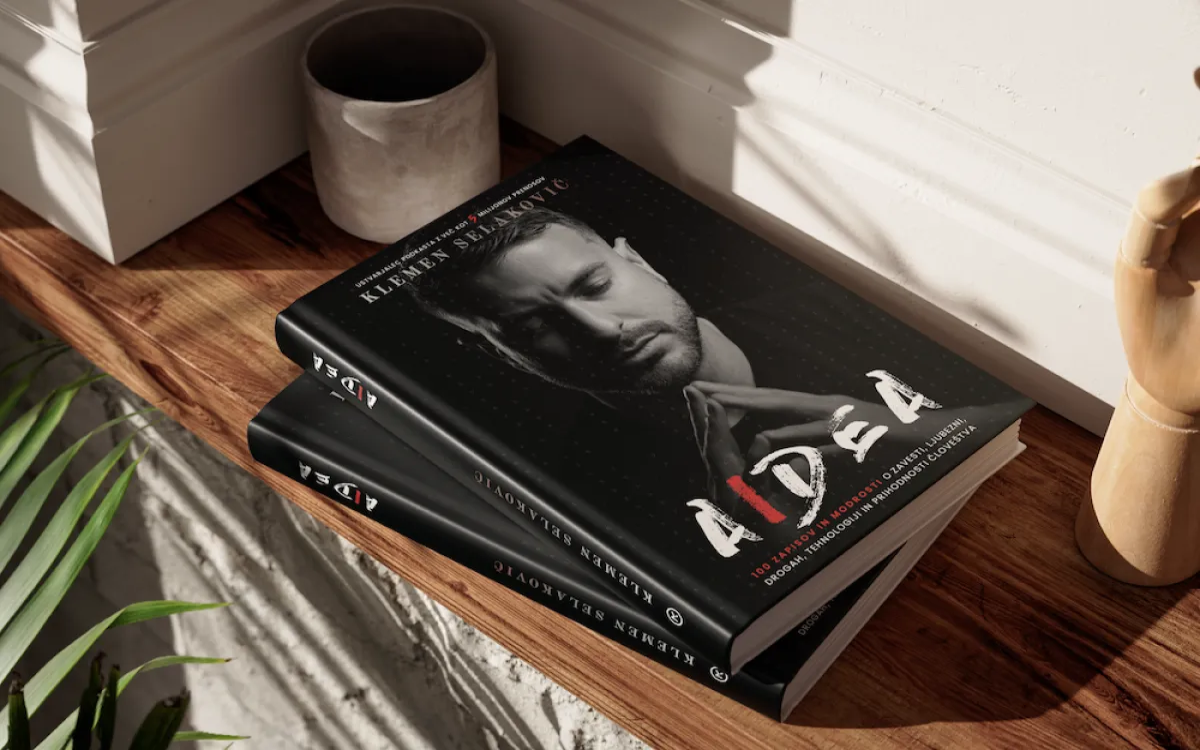 Klemen Selakovič po 180 podkastih in treh mesecih osamitve izdal knjigo AIDEA