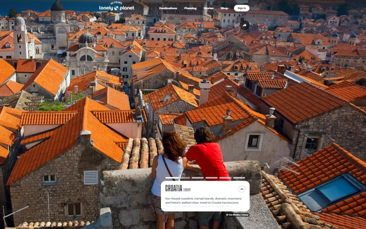 Lonely Planet je Hrvaško uvrstil med 10 najboljših držav sveta