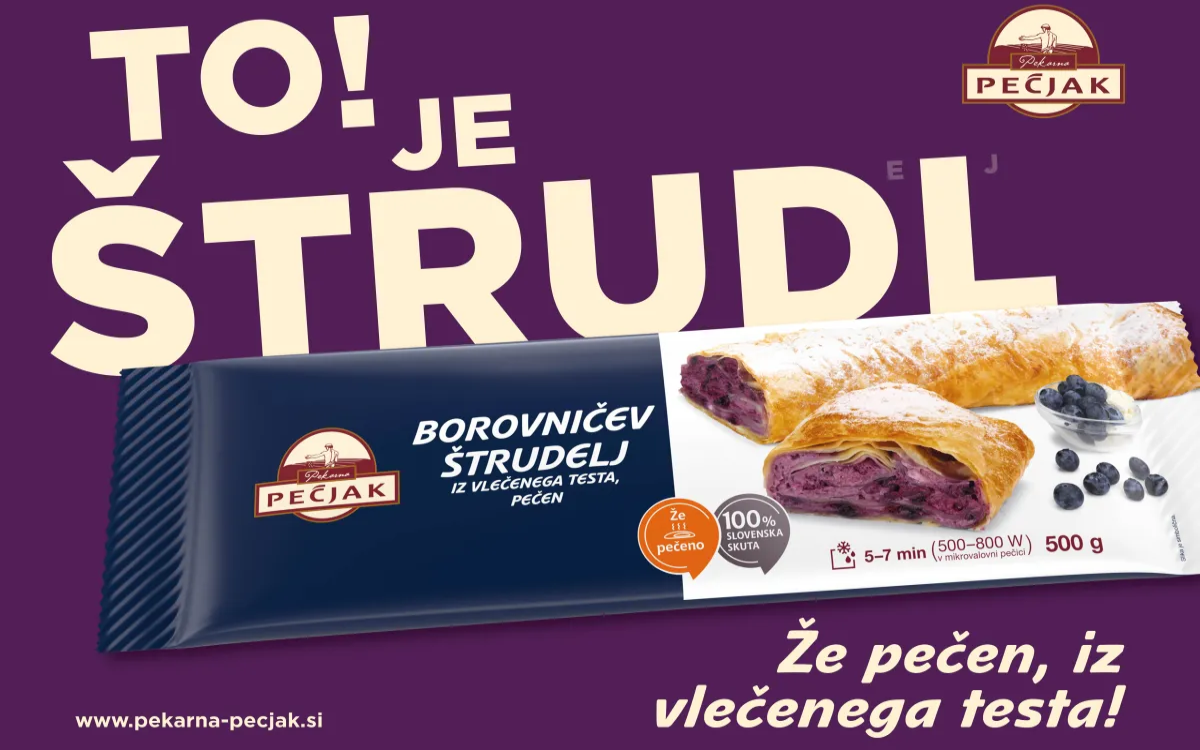 To je štrudl!