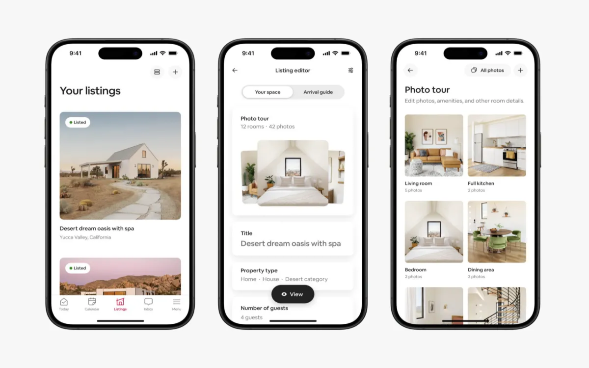 Airbnb razkriva nabor izboljšav