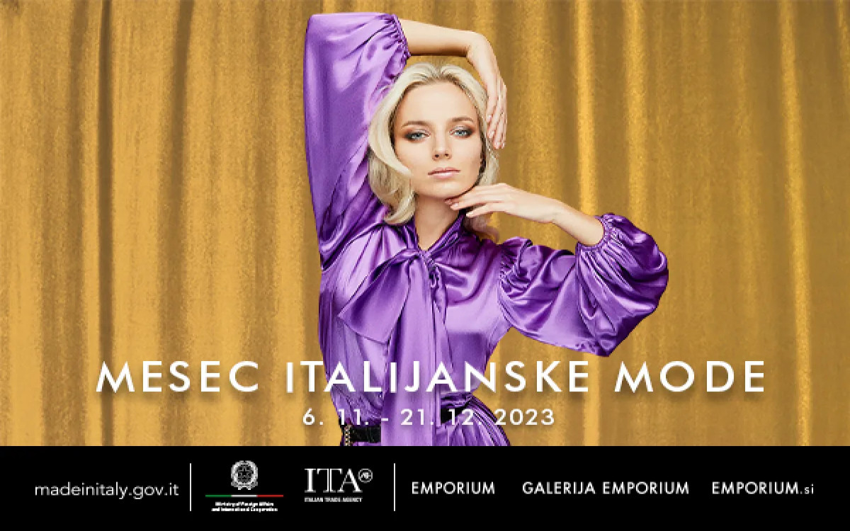 Mesec italijanske mode v Ljubljani