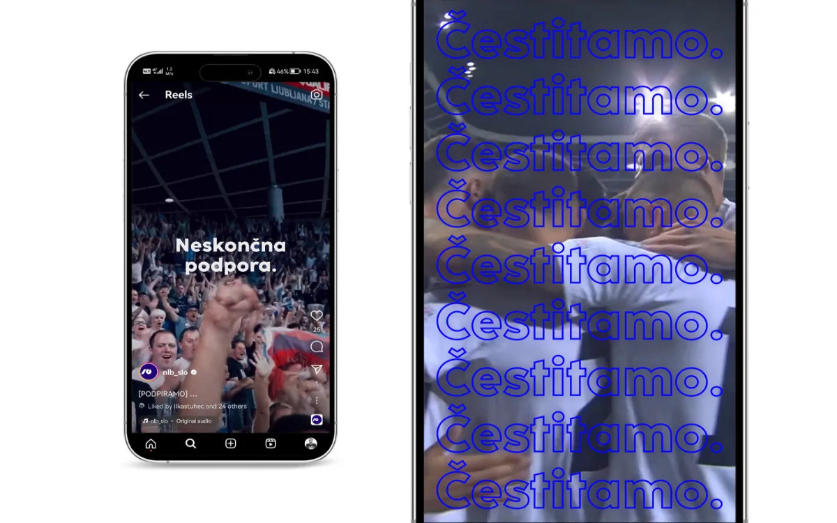 NLB dviguje podporo reprezentanci ob EP