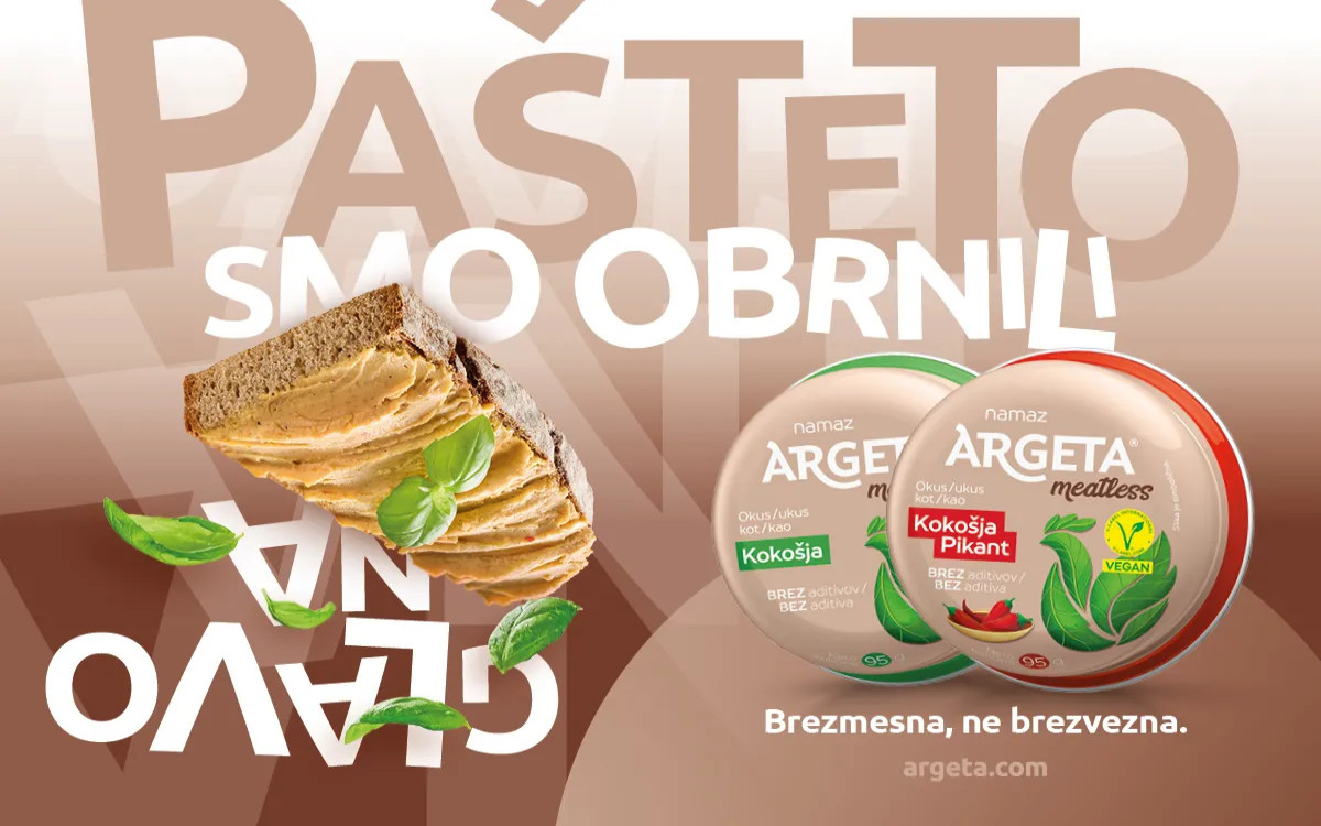 Spoznajte najbolj brezmesni okus mesa: novo Argeto Meatless