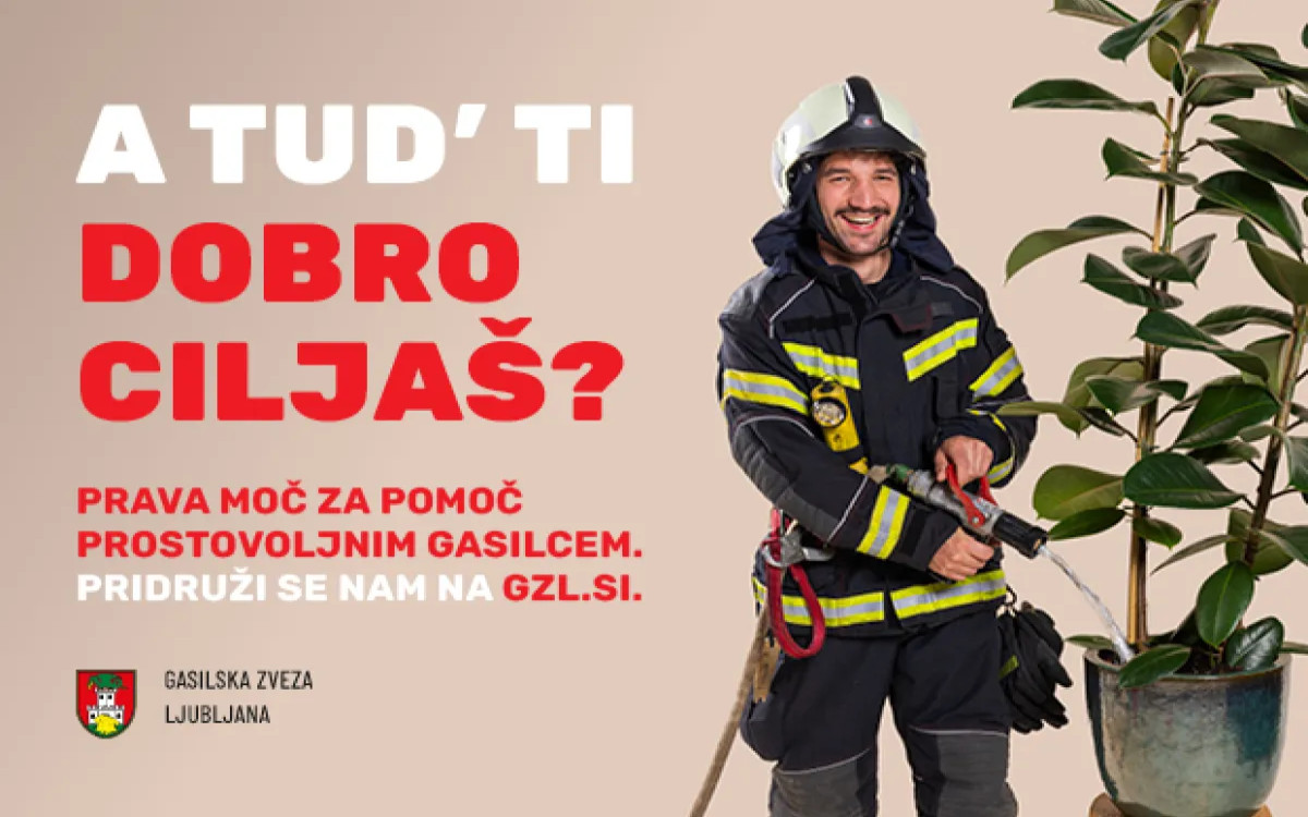 Prava moč za pomoč gasilcem